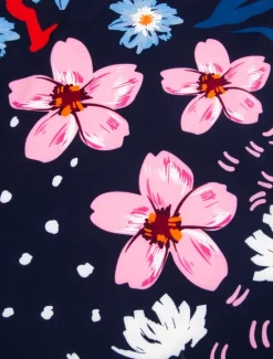 Women's Midi Dress Shift Dress Sundress Floral Pocket Print V Neck Date Vacation Short Sleeve Summer Spring Women Spring Dresses|Vacation Dresses