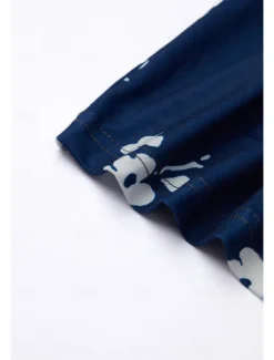 Clearance Women's Midi Dress T Shirt Dress Tee Dress Sundress Summer Dress Midi Dress Bohemia Sexy Boho Vacation Party Holiday Regular Fit Floral Short Sleeve Sweetheart Summer Spring Women T Shirt Dresses