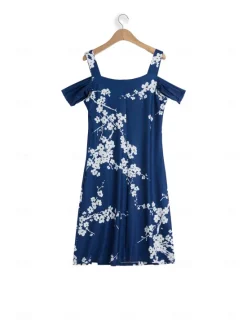 Clearance Women's Midi Dress T Shirt Dress Tee Dress Sundress Summer Dress Midi Dress Bohemia Sexy Boho Vacation Party Holiday Regular Fit Floral Short Sleeve Sweetheart Summer Spring Women T Shirt Dresses