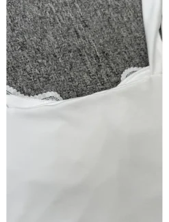 Clearance Women's Midi Dress White Dress Graduation Dress Slip Dress Fashion Modern Birthday Graduation Date Regular Fit Plain Sleeveless Spaghetti Strap Light Yellow Black White Summer Women White Dresses