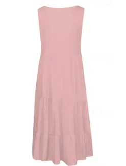 Outlet Women's Mini Dress Casual Dress Slip Dress Stylish Basic Casual Vacation Daily Regular Fit Plain Sleeveless V Neck Black White Yellow Pink Summer Spring Women Sundresses