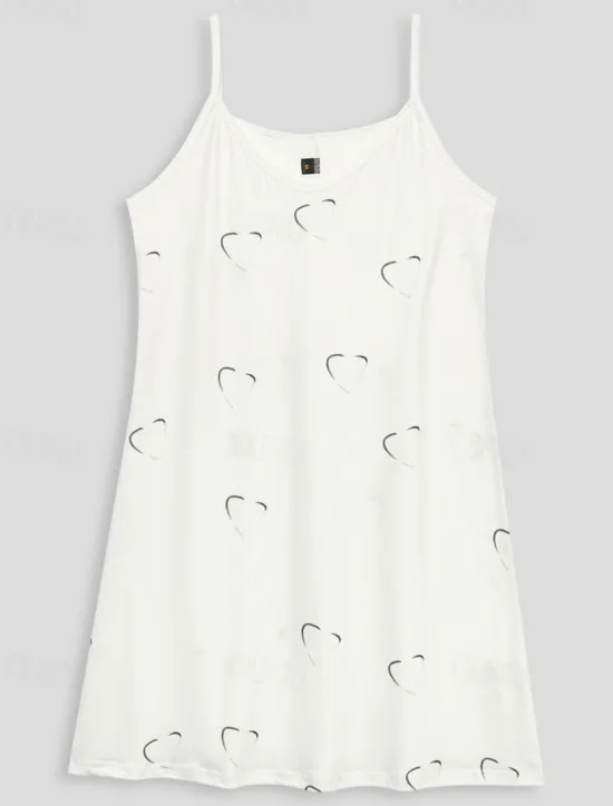 Best Women's Mini Dress Casual Dress Petite Dress Sundress Summer Dress Basic Sexy Casual Vacation Daily Holiday Regular Fit Heart LOVE Fruit Sleeveless V Neck Spaghetti Strap pineapple Flowers Women Sundresses