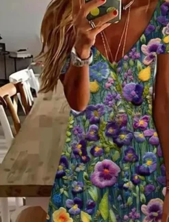 Discount Women's Mini Dress Casual Dress Elegant Tropical Hawaiian Daily Regular Fit Floral Short Sleeve Crew Neck Summer Women Spring Dresses|T Shirt Dresses
