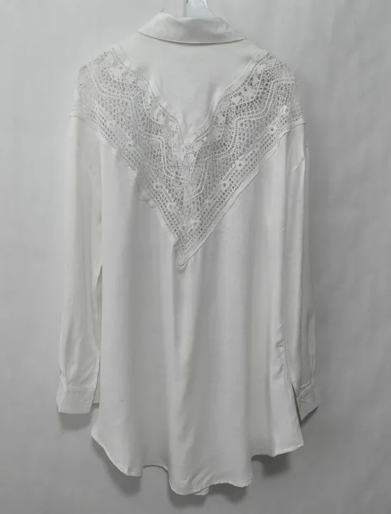 Women's Mini Dress Linen-Inspired Dresses White Dress Shirt Dress Cover Up Hawaiian Vacation Holiday Beach Loose Fit Long Sleeve Shirt Collar Black White Summer Women Dresses|White Dresses