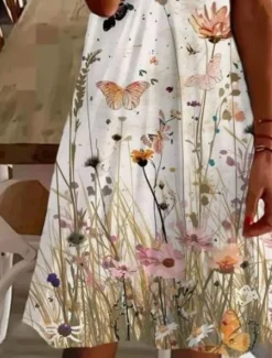 Women's Mini Dress Petite Dress T Shirt Dress Tee Dress Sundress A Line Dress Elegant Vintage Stylish Vacation Birthday Casual Regular Fit Floral Graphic Paisley Short Sleeve V Neck Pearl Women T Shirt Dresses