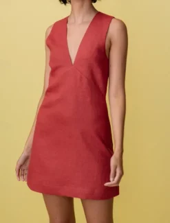 Clearance Women's Mini Dress Petite Dress A Line Dress Vacation Party Outdoor Party Holiday Regular Fit Pure Color Sleeveless V Neck Summer Spring Women Sundresses