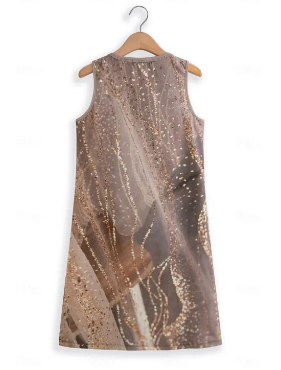Hot Women's Mini Dress Petite Dress Petite Dress T Shirt Dress Tee Dress Sundress Summer Dress Active Fashion Streetwear Outdoor Vacation Casual Regular Fit Ombre Floral Stripe Sleeveless Women Spring Dresses|Sundresses
