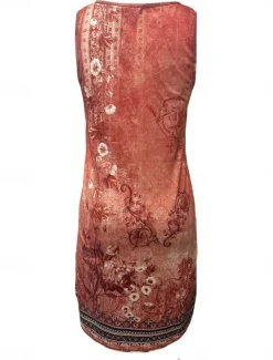 Clearance Women's Mini Dress Sundress Summer Dress Strapless Dress Casual Daily Regular Fit Floral Sleeveless V Neck Summer Women Sundresses