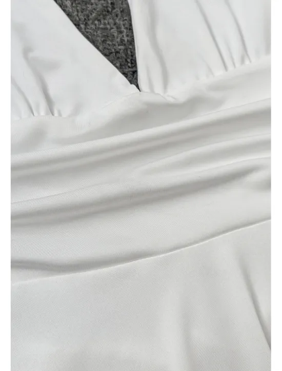Outlet Women's Mini Dress White Dress Graduation Dress Fashion Outdoor Birthday Graduation Regular Fit Plain Sleeveless Halter Neck Black White Red Summer Women White Dresses