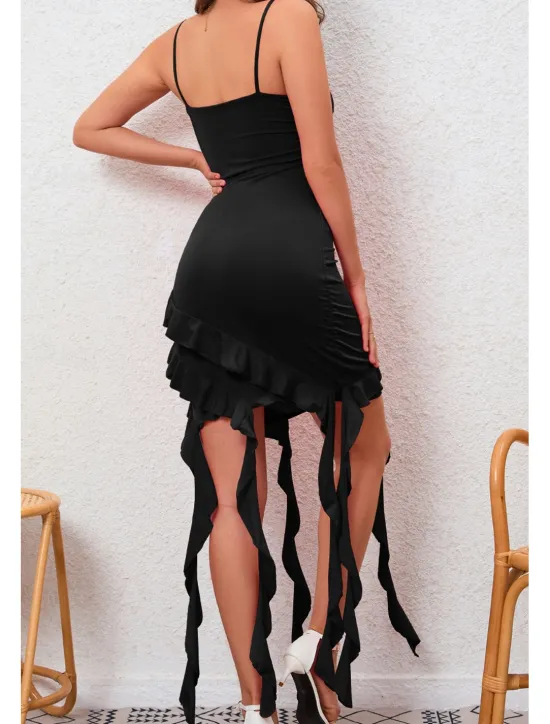 Hot Women's Mini Dress White Dress Graduation Dress Homecoming Dress Bodycon Fashion Birthday Graduation Date Regular Fit Plain Sleeveless Spaghetti Strap Black White Red Purple Summer Women White Dresses