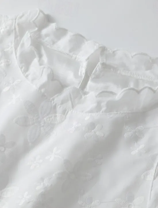 Hot Women's Mini Dress Dress Graduation Dress Lace Dress Sundress Fashion Casual Daily Loose Fit Plain Sleeveless Crew Neck Summer Spring Women White Dresses