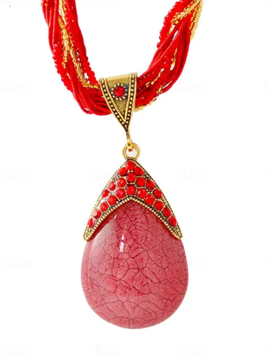 Discount Women's necklace Archaistic Outdoor Geometry Necklaces Women Trendy Jewelry