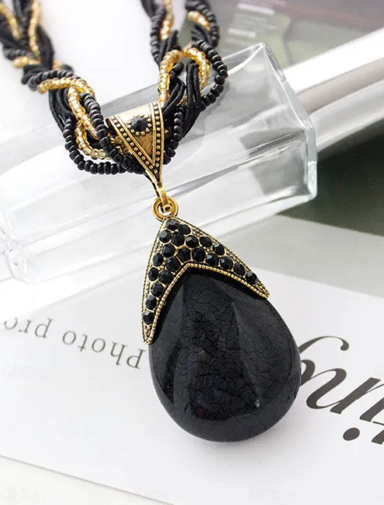 Discount Women's necklace Archaistic Outdoor Geometry Necklaces Women Trendy Jewelry
