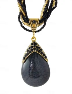 Discount Women's necklace Archaistic Outdoor Geometry Necklaces Women Trendy Jewelry