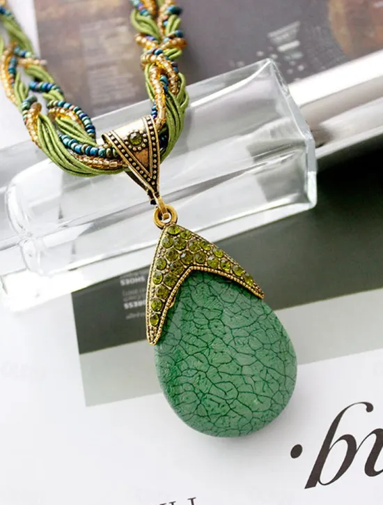Discount Women's necklace Archaistic Outdoor Geometry Necklaces Women Trendy Jewelry