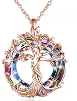 Online Women's necklace Chic & Modern Street Tree Necklaces / Gold / Silver / Fall / Winter / Spring Women Trendy Jewelry
