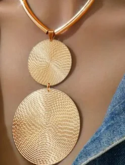 Women's necklace Elegant Street Geometry Necklaces Women Trendy Jewelry
