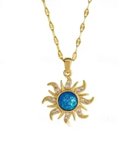 Discount Women's necklace Elegant Street Floral Necklaces Women Trendy Jewelry