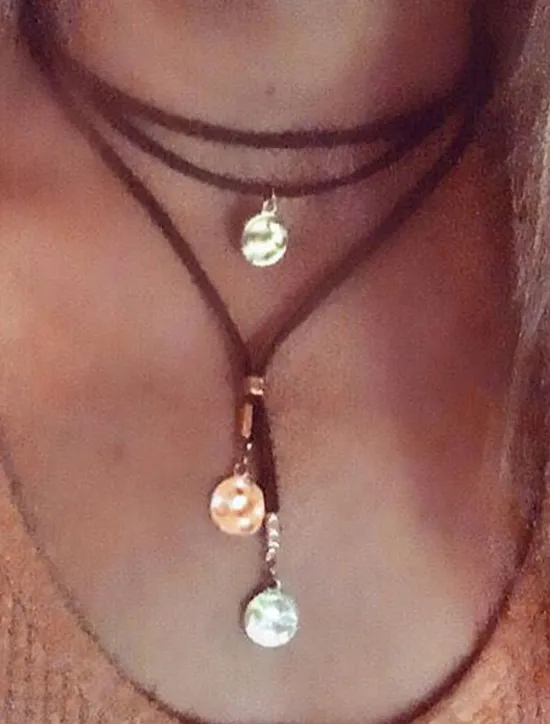 Discount Women's necklace Fashion Outdoor Geometry Necklaces Women Trendy Jewelry