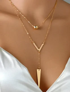 Clearance Women's necklace Fashion Outdoor Geometry Necklaces Women Trendy Jewelry