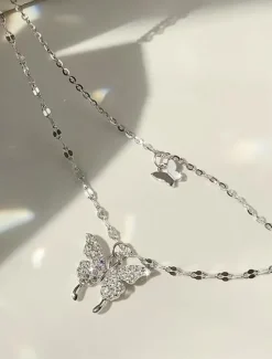 Women's necklace Fashion Outdoor Butterfly Necklaces Women Trendy Jewelry