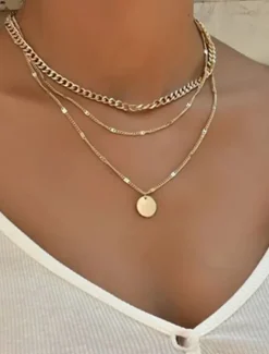 Hot Women's necklace Fashion Outdoor Geometry Necklaces Women Trendy Jewelry