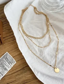 Hot Women's necklace Fashion Outdoor Geometry Necklaces Women Trendy Jewelry
