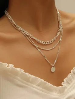 Hot Women's necklace Fashion Outdoor Geometry Necklaces Women Trendy Jewelry