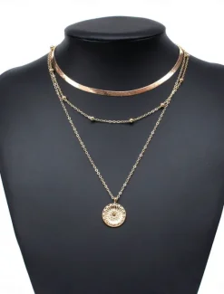 Outlet Women's necklace Fashion Outdoor Geometry Necklaces Women Trendy Jewelry