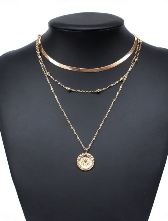 Outlet Women's necklace Fashion Outdoor Geometry Necklaces Women Trendy Jewelry
