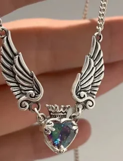 Clearance Women's necklace Fashion Outdoor Heart Necklaces Women Trendy Jewelry