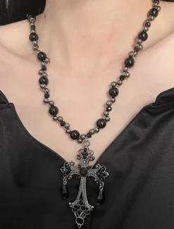 Online Women's necklace Punk & Gothic Street Geometry Necklaces Women Trendy Jewelry