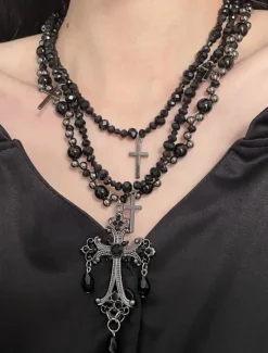 Online Women's necklace Punk & Gothic Street Geometry Necklaces Women Trendy Jewelry