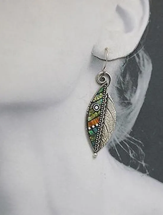 Outlet Women's necklace Vintage Outdoor Leaf Necklaces Women Trendy Jewelry