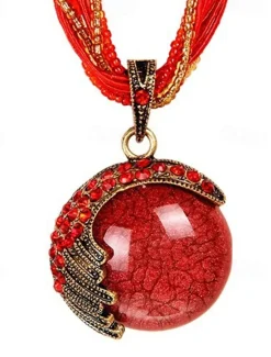 Women's necklace Vintage Outdoor Geometry Necklaces Women Trendy Jewelry