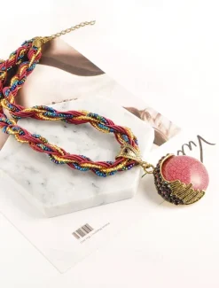 Women's necklace Vintage Outdoor Geometry Necklaces Women Trendy Jewelry
