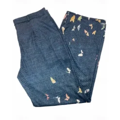 Sale Women's Normal Jeans Flared Pants Bell Bottom 3D Print Full Length Mid Waist Flower / Floral Side Pockets Wide Leg Print Comfort High Elasticity Casual 2 4 6 Summer Spring & Fall Loose Fit Women Pants