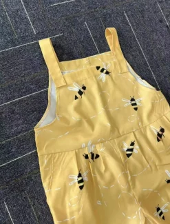 Best Women's Normal Overall Active Floral Sleeveless Round Neck Pocket Print Vacation Daily Regular Fit Yellow Pink Red Summer Women Graphic Jumpsuit