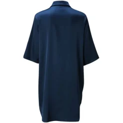 Clearance Women's Pajamas Nightgown Dress Pjs Pure Color Fashion Simple Comfort Party Home Bed Satin V Wire Half Sleeve Summer Spring Women Sleepwear