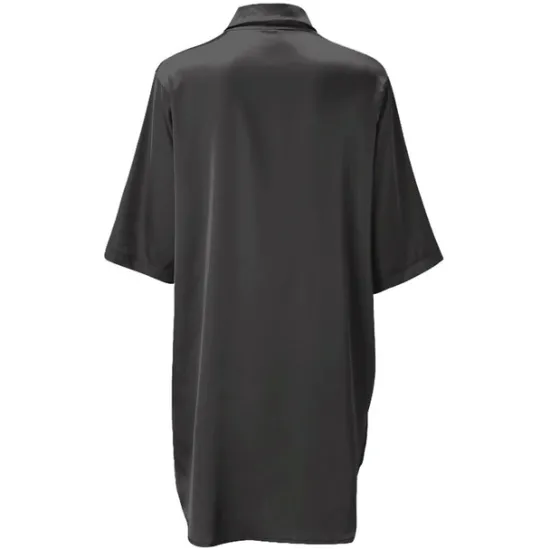 Clearance Women's Pajamas Nightgown Dress Pjs Pure Color Fashion Simple Comfort Party Home Bed Satin V Wire Half Sleeve Summer Spring Women Sleepwear