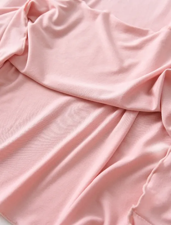 Sale Women's Pajamas Nightgown Nightshirt Dress Pure Color Simple Comfort Home Daily Bed Modal Breathable Crew Neck Short Sleeve T shirt Tee Summer Spring Home Outfits Women Sleepwear