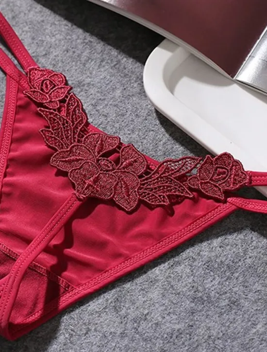 Sale Women's Pajamas Panties Pure Color Lovers Hot Valentine's Day Bed Club Breathable Summer Spring Home Outfits Women Lingerie