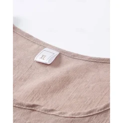 New Women's Pajamas Sets Floral Fashion Comfort Home Daily Bed Cotton And Linen Breathable Crew Neck Short Sleeve T shirt Tee Shorts Elastic Waist Summer Spring Home Outfits Women Pajama-Setter