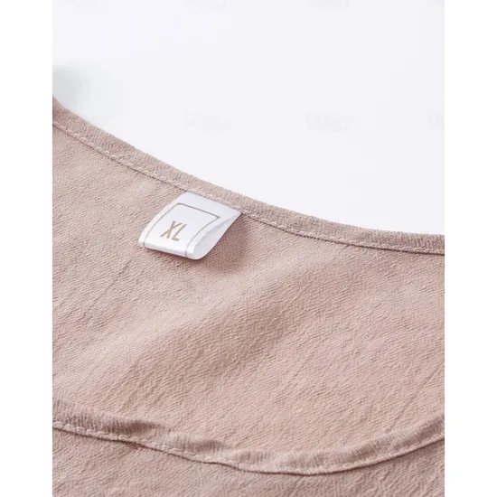 New Women's Pajamas Sets Floral Fashion Comfort Home Daily Bed Cotton And Linen Breathable Crew Neck Short Sleeve T shirt Tee Shorts Elastic Waist Summer Spring Home Outfits Women Pajama-Setter