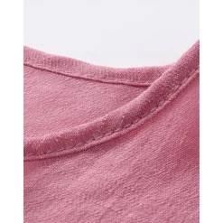 New Women's Pajamas Sets Floral Fashion Comfort Home Daily Bed Cotton And Linen Breathable Crew Neck Short Sleeve T shirt Tee Shorts Elastic Waist Summer Spring Home Outfits Women Pajama-Setter