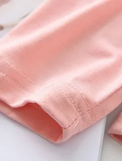 Sale Women's Pajamas Sets Pure Color Casual Comfort Home Bed Modal Breathable Crew Neck Long Sleeve Shirt Pant Fall Winter Home Outfits Women Pajama-Setter