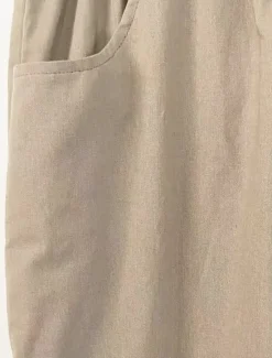 Hot Women's Pants Trousers Casual Daily Long Plain Side Pockets Breathability Comfortable Inelastic Weekend Black White Khaki Gray Spring & Summer Regular Fit Women Pants