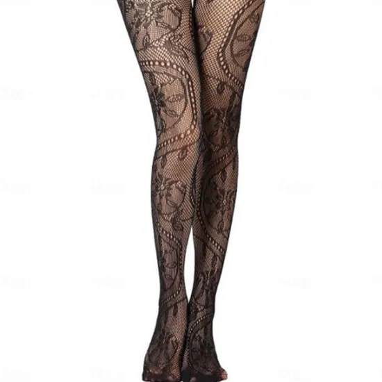 Best Women's Panty Hose Party Holiday Retro Sexy Lolita Elastic 1 Pair Women Socks