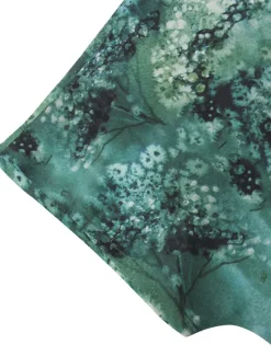Outlet Women's Plus Size Blouse Chiffon Vintage Basic Holiday Floral Print Dolman Sleeve Short Sleeve Regular Tops Crew Neck Vacation Daily Weekend Pink Blue Green Gray Summer Spring Women Spring Tops|Chiffon Tops