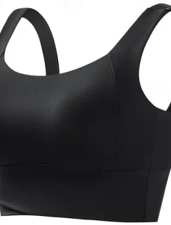Outlet Women's Plus Size Tight Tops Solid Color Sports Sleeveless Sleeveless Crew Neck Crop Tops Gym Sage Green Black White Pink Dusty Blue Summer Spring Fall Women Lingerie